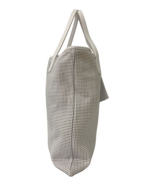MARCO MASI（マルコマージ）MARCO MASI (マルコマージ) パンチングTOTE ホワイト サイズ:-の古着・服飾アイテム
