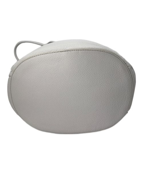 Orobianco（オロビアンコ）Orobianco (オロビアンコ) バケツ型トートバッグ ライトグレーの古着・服飾アイテム