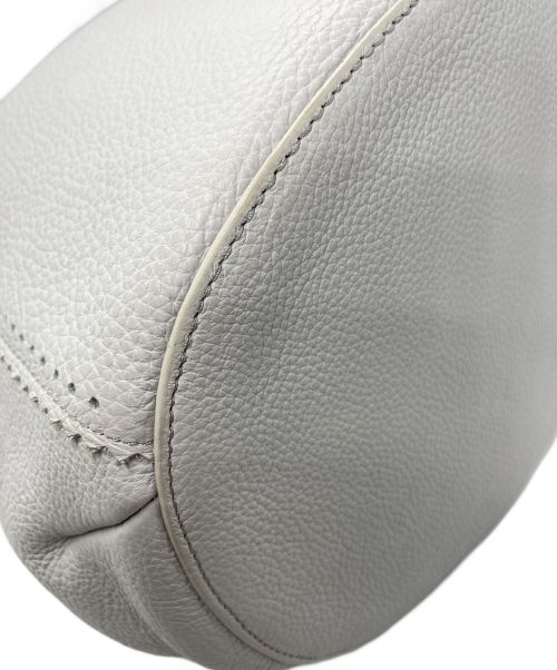 Orobianco（オロビアンコ）Orobianco (オロビアンコ) バケツ型トートバッグ ライトグレーの古着・服飾アイテム