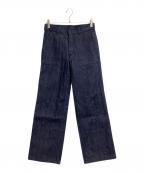 HYKEハイク）の古着「ベイカーデニムパンツ」｜インディゴ