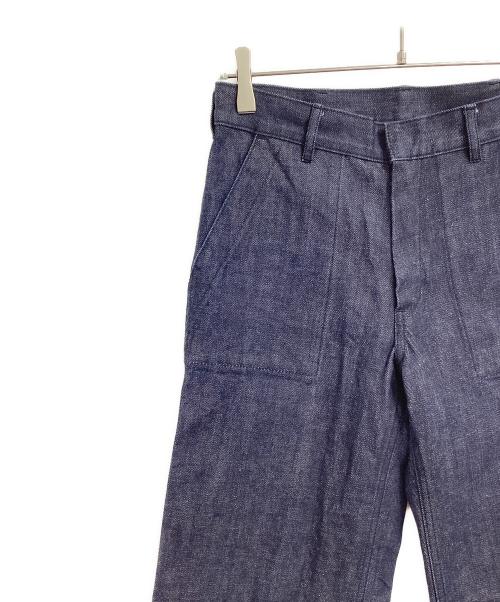 HYKE（ハイク）HYKE (ハイク) ベイカーデニムパンツ インディゴ サイズ:1の古着・服飾アイテム