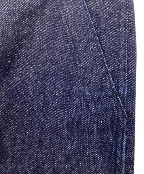 HYKE（ハイク）HYKE (ハイク) ベイカーデニムパンツ インディゴ サイズ:1の古着・服飾アイテム