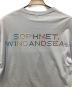 中古・古着 WIND AND SEA (ウィンダンシー) SOPHNET. (ソフネット) ラインストーンTシャツ ブルー サイズ:XL：5000円