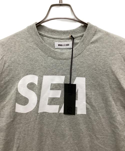 WIND AND SEA（ウィンダンシー）WIND AND SEA (ウィンダンシー) ロゴプリントTシャツ グレー サイズ:XLの古着・服飾アイテム