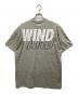 WIND AND SEA (ウィンダンシー) ロゴプリントTシャツ グレー サイズ:XL：6000円