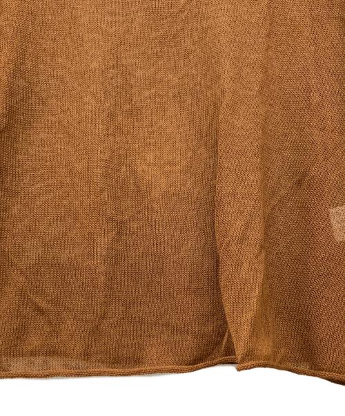 Plage（プラージュ）Plage (プラージュ) Li/Ny SIMPLE プルオーバー ブラウン サイズ:表記無しの古着・服飾アイテム