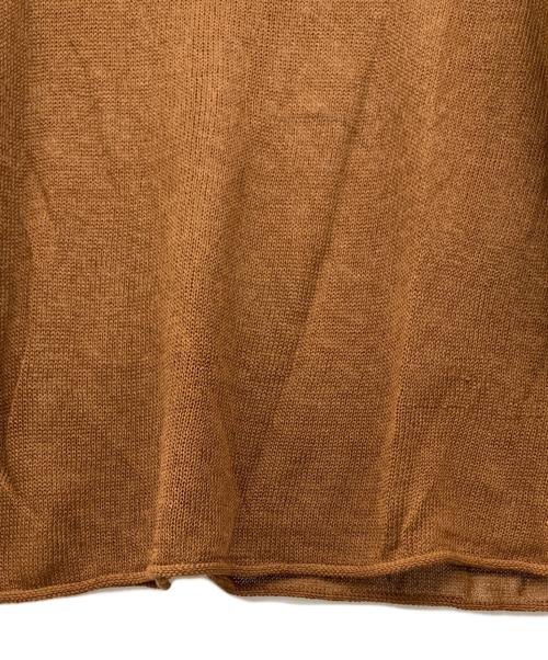 Plage（プラージュ）Plage (プラージュ) Li/Ny SIMPLE プルオーバー ブラウン サイズ:表記無しの古着・服飾アイテム