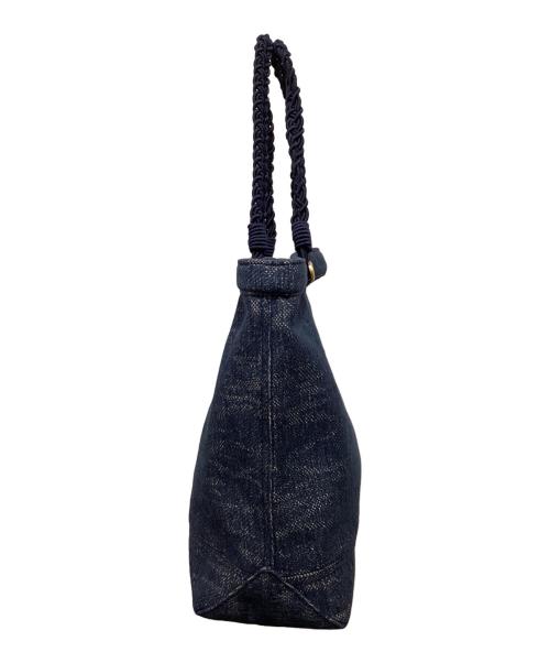 MANIUNO（マニウノ）MANIUNO (マニウノ) トートバッグ ネイビーの古着・服飾アイテム