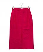HAVEL studioハーヴェル スタジオ）の古着「W/SI FORMAL スカート」｜ショッキングピンク