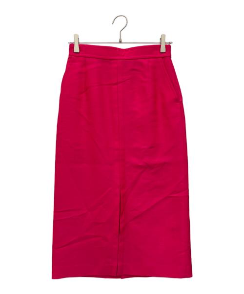 HAVEL studio（ハーヴェル スタジオ）HAVEL studio (ハーヴェル スタジオ) W/SI FORMAL スカート ショッキングピンク サイズ:36の古着・服飾アイテム