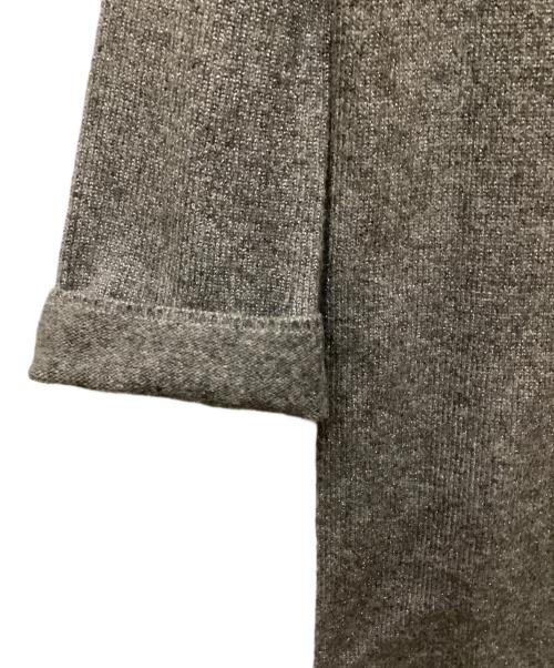 CADUNE（カデュネ）CADUNE (カデュネ) ラメワンピ×チュールスカートセット グレー×ブラック サイズ:38の古着・服飾アイテム