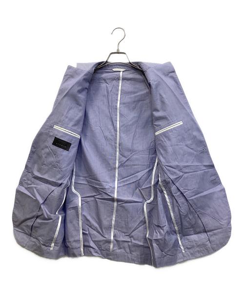 LUBIAM STUDIO（ルビアムスタジオ）LUBIAM STUDIO (ルビアムスタジオ) 2Bジャケット ブルー サイズ:SIZE 48の古着・服飾アイテム