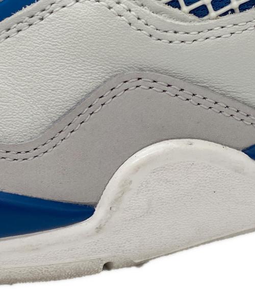 NIKE（ナイキ）NIKE (ナイキ) AIR JORDAN 4 RETRO（エアフォース4レトロ） ホワイト×ブルー サイズ:27cmの古着・服飾アイテム