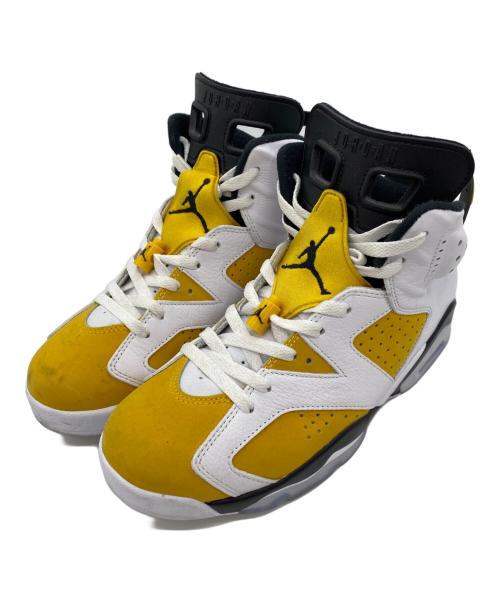 NIKE（ナイキ）NIKE (ナイキ) AIR JORDAN 6 RETRO（エアジョーダン6 レトロ） イエロー×ホワイト サイズ:27cmの古着・服飾アイテム