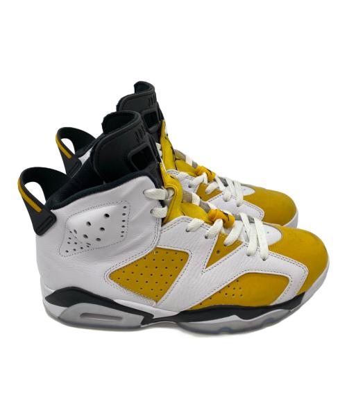 NIKE（ナイキ）NIKE (ナイキ) AIR JORDAN 6 RETRO（エアジョーダン6 レトロ） イエロー×ホワイト サイズ:27cmの古着・服飾アイテム