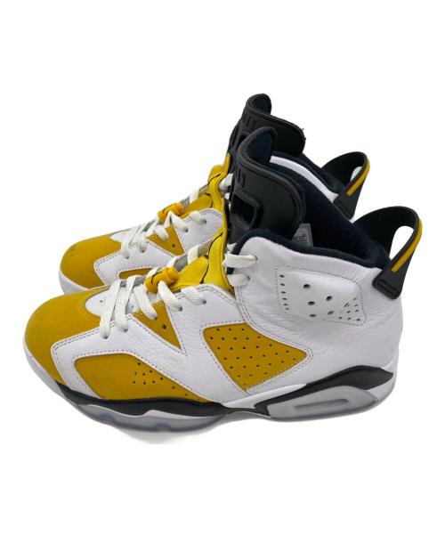 NIKE（ナイキ）NIKE (ナイキ) AIR JORDAN 6 RETRO（エアジョーダン6 レトロ） イエロー×ホワイト サイズ:27cmの古着・服飾アイテム