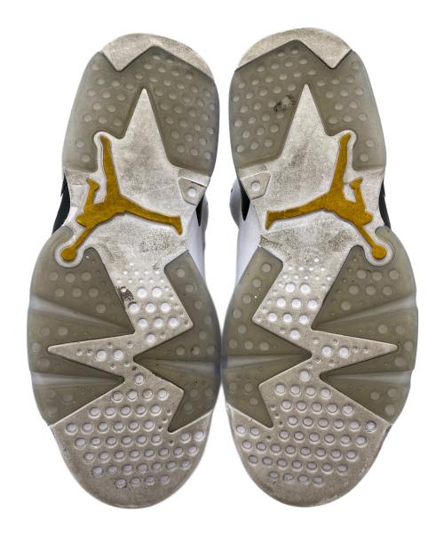 NIKE（ナイキ）NIKE (ナイキ) AIR JORDAN 6 RETRO（エアジョーダン6 レトロ） イエロー×ホワイト サイズ:27cmの古着・服飾アイテム