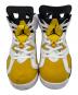 NIKE (ナイキ) AIR JORDAN 6 RETRO（エアジョーダン6 レトロ） イエロー×ホワイト サイズ:27cm：7000円