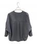 JOURNAL STANDARD (ジャーナルスタンダード) ウォッシャブルTWブラウス グレー サイズ:F 未使用品：7000円