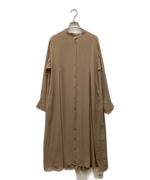 JOURNAL STANDARD（ジャーナルスタンダード）JOURNAL STANDARD (ジャーナルスタンダード) バックプリーツワンピース ブラウン サイズ:Free 未使用品の古着・服飾アイテム
