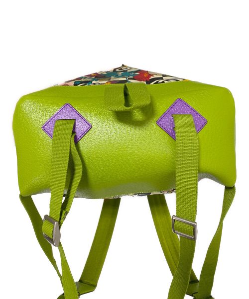 GUCCI（グッチ）GUCCI (グッチ) THE NORTH FACE (ザ ノース フェイス) 総柄 コラボバックパック サイズ:-の古着・服飾アイテム