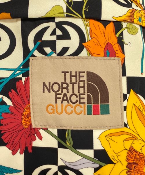 GUCCI（グッチ）GUCCI (グッチ) THE NORTH FACE (ザ ノース フェイス) 総柄 コラボバックパック サイズ:-の古着・服飾アイテム