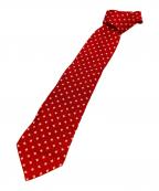 LOUIS VUITTONルイ ヴィトン）の古着「ネクタイ」｜レッド×アイボリー