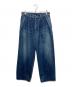 Graphpaper（グラフペーパー）の古着「Selvage Denim Two Tuck Pants」｜インディゴ