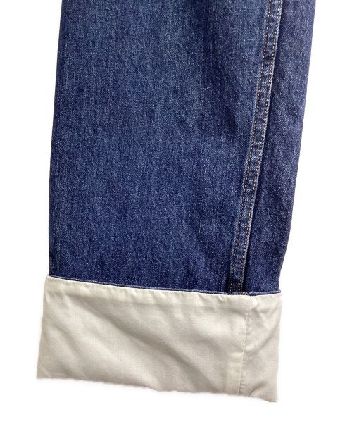 LOEWE（ロエベ）LOEWE (ロエベ) フィッシャーマン ターンアップ ジーンズ インディゴ サイズ:50の古着・服飾アイテム