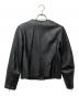 23区 (ニジュウサンク) ラムレザージャケット ブラック サイズ:32：4000円