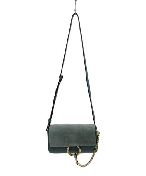 Chloe（クロエ）Chloe (クロエ) ショルダーバッグ ブルーの古着・服飾アイテム