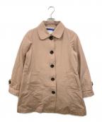 BLUE LABEL CRESTBRIDGEブルーレーベルクレストブリッジ）の古着「ダウンライナー付ステンコート」｜ピンクベージュ