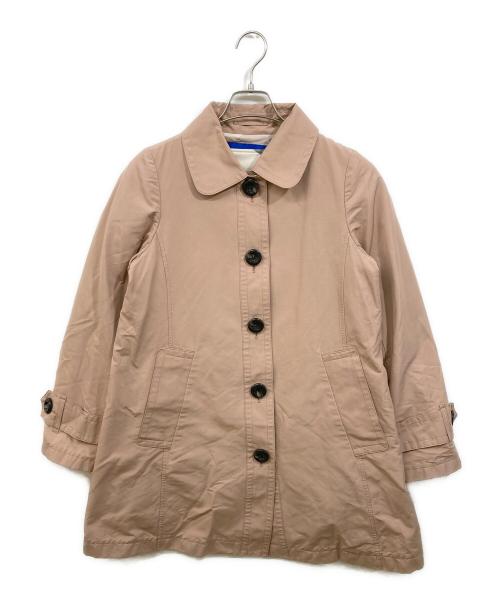 BLUE LABEL CRESTBRIDGE（ブルーレーベルクレストブリッジ）BLUE LABEL CRESTBRIDGE (ブルーレーベルクレストブリッジ) ダウンライナー付ステンコート ピンクベージュ サイズ:38の古着・服飾アイテム