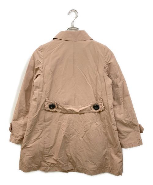 BLUE LABEL CRESTBRIDGE（ブルーレーベルクレストブリッジ）BLUE LABEL CRESTBRIDGE (ブルーレーベルクレストブリッジ) ダウンライナー付ステンコート ピンクベージュ サイズ:38の古着・服飾アイテム