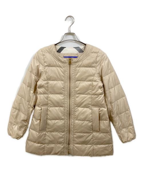 BLUE LABEL CRESTBRIDGE（ブルーレーベルクレストブリッジ）BLUE LABEL CRESTBRIDGE (ブルーレーベルクレストブリッジ) ダウンライナー付ステンコート ピンクベージュ サイズ:38の古着・服飾アイテム