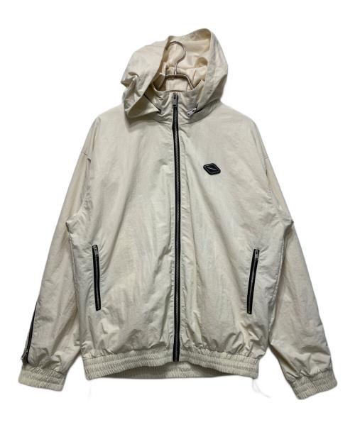 unknown（アンノーン）unknown (アンノウン) CREAM TONAL ZIP TRACK JACKET アイボリー サイズ:Lの古着・服飾アイテム