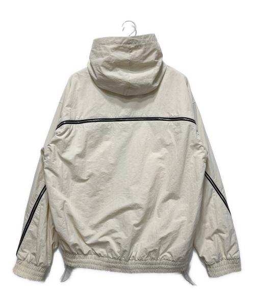 unknown（アンノーン）unknown (アンノウン) CREAM TONAL ZIP TRACK JACKET アイボリー サイズ:Lの古着・服飾アイテム
