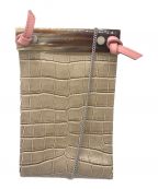 SAGAN VIENNAサガン ヴィエンナ）の古着「クロコダイル柄チェーンショルダーバッグ」