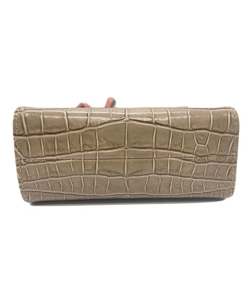 SAGAN VIENNA（サガン ヴィエンナ）SAGAN VIENNA (サガン ヴィエンナ) クロコダイル柄チェーンショルダーバッグの古着・服飾アイテム