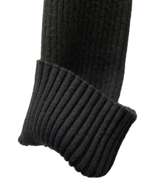 Snidel（スナイデル）Snidel (スナイデル) オーガンスカートドッキングニットワンピ ブラック サイズ:Freeの古着・服飾アイテム