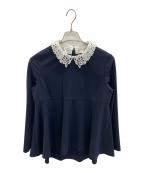 UNITED ARROWSユナイテッドアローズ）の古着「FEEL FREE 2WAY ブラウス」｜ネイビー