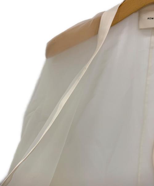 AEWEN MATOPH（イウエン マトフ）AEWEN MATOPH (イウエン マトフ) オーガンジー ショートジャケット アイボリー サイズ:-の古着・服飾アイテム