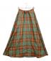 Ameri (アメリ) EVELYN CHECK FLARE SKIRT グリーン×ブラウン サイズ:M：8000円