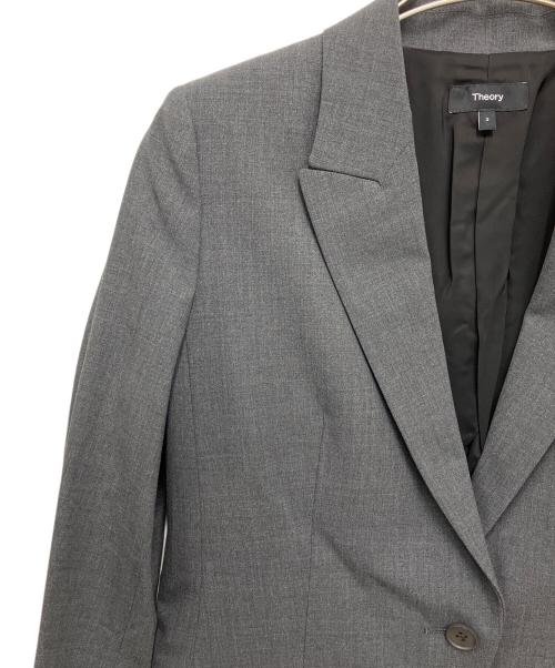 theory（セオリー）theory (セオリー) Traceable Wool Etiennette B グレー サイズ:2の古着・服飾アイテム