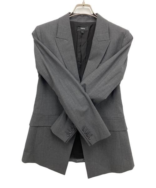 theory（セオリー）theory (セオリー) Traceable Wool Etiennette B グレー サイズ:2の古着・服飾アイテム