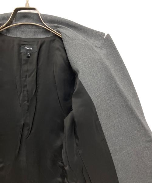 theory（セオリー）theory (セオリー) Traceable Wool Etiennette B グレー サイズ:2の古着・服飾アイテム