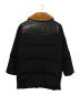 Maison Margiela (メゾンマルジェラ) レザー切替ファーダウンコート ブラック サイズ:46：55000円