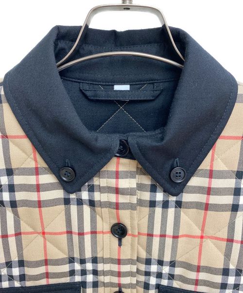 BURBERRY（バーバリー）BURBERRY (バーバリー) Embroidered Wool Jacket(エンブロイダードウールジャケットﾄ) ベージュ サイズ:Mの古着・服飾アイテム