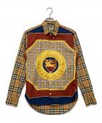 BURBERRYバーバリー）の古着「サークルロゴノヴァチェックシャツ」｜マルチカラー