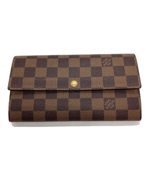 LOUIS VUITTON（ルイ ヴィトン）LOUIS VUITTON (ルイ ヴィトン) 長財布 ブラウンの古着・服飾アイテム